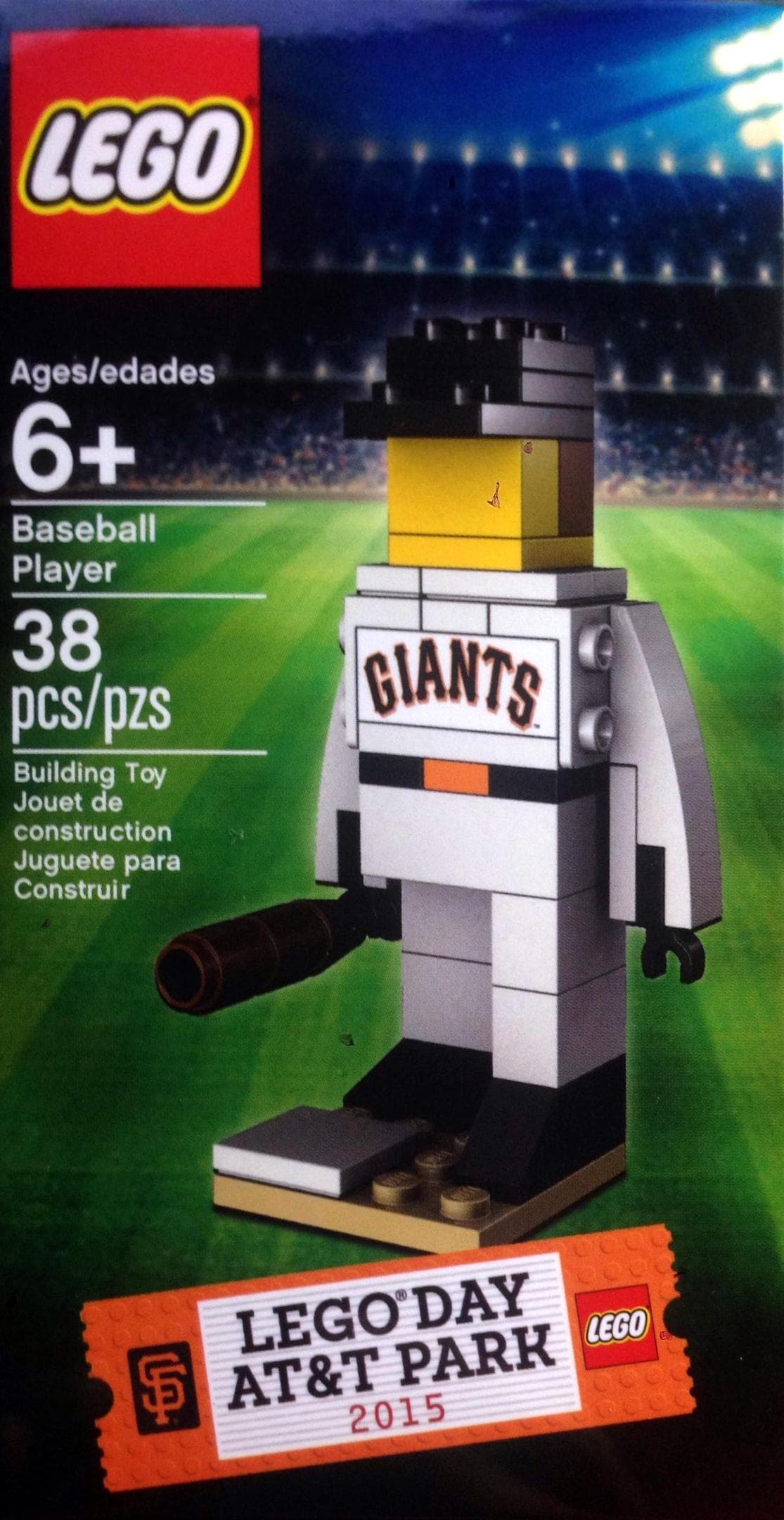Baseball Player LEGO set (#GIANTS2015-1)
