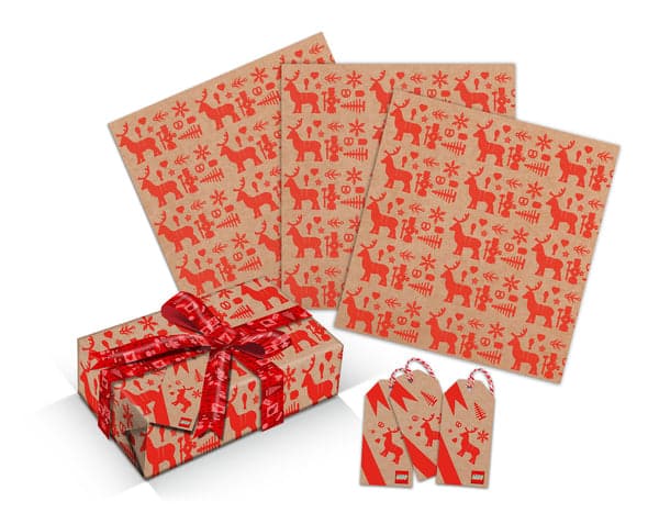 Christmas Gift Wrap Set LEGO Seasonal set (#GIFTWRAP-1, 2023)