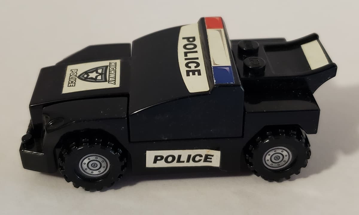 Police Car LEGO set (#GMRACER6-1)