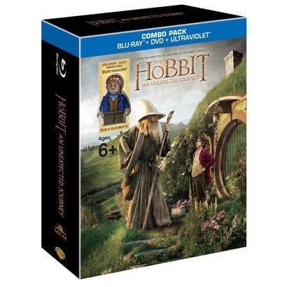 The Hobbit - An Unexpected Journey (Blu-Ray + DVD + Digital) LEGO set (#HOBBIT-1)