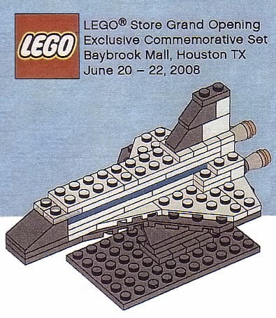 Space Shuttle LEGO set (#HOUSTON-1)