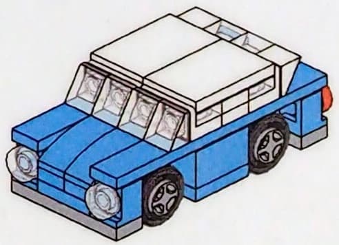 Harry Potter Ford Anglia LEGO set (#HPANGLIA-1)