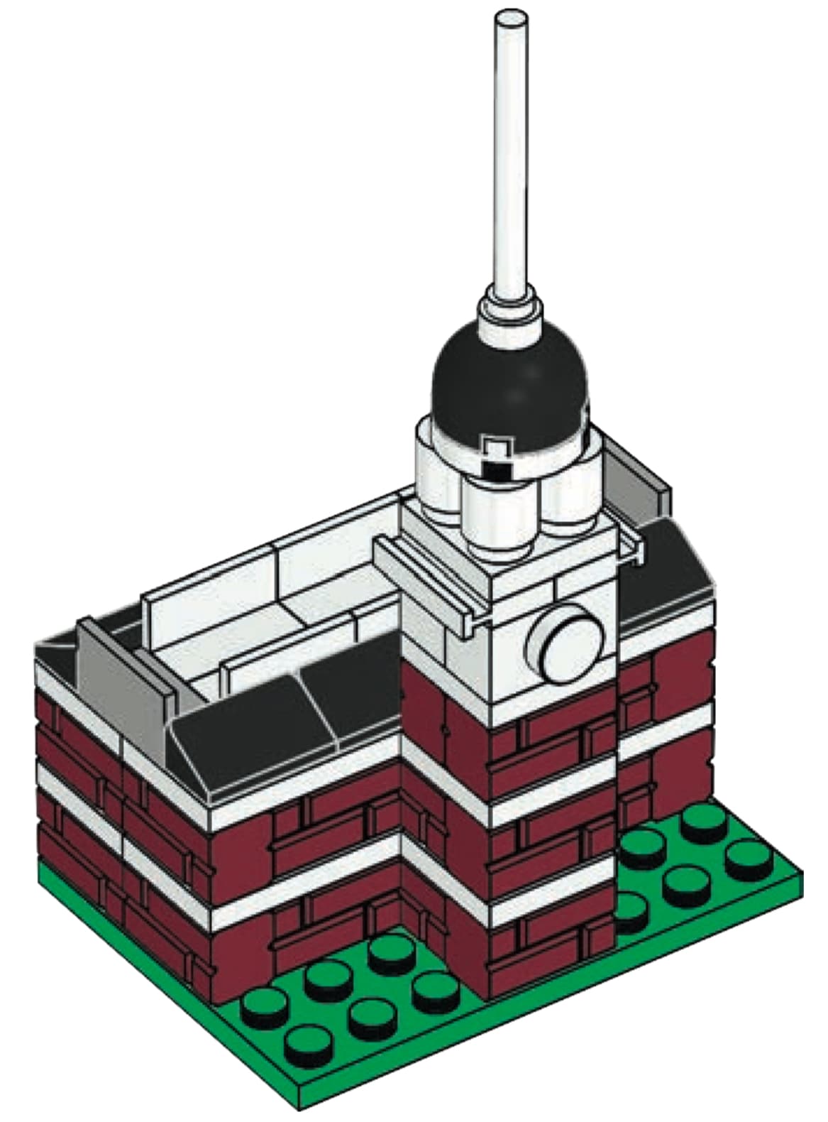 Independence Hall LEGO set (#INDEPENDENCEHALL-1)