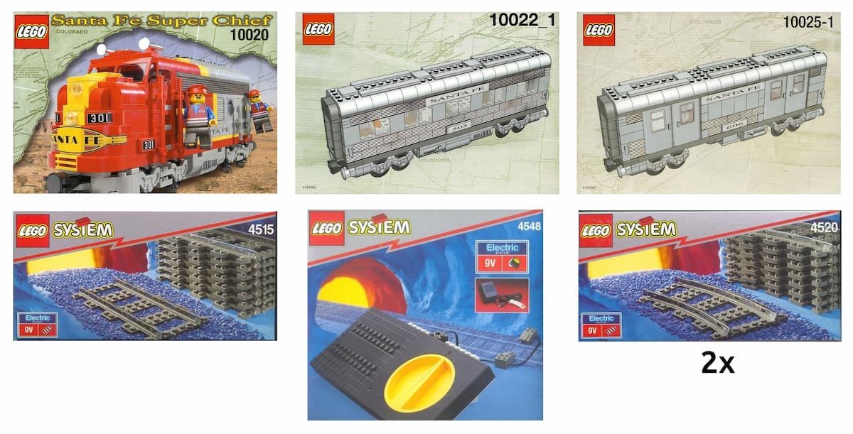 Santa Fe Starter Kit LEGO set (#K10020-1)