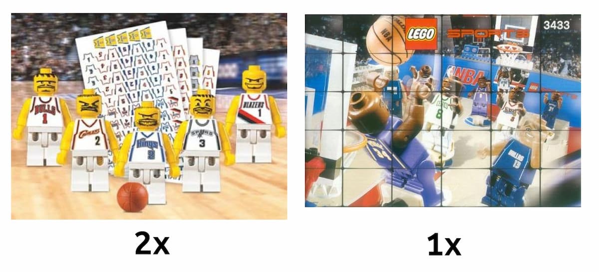 Ultimate NBA Arena Kit LEGO set (#K3433-1)