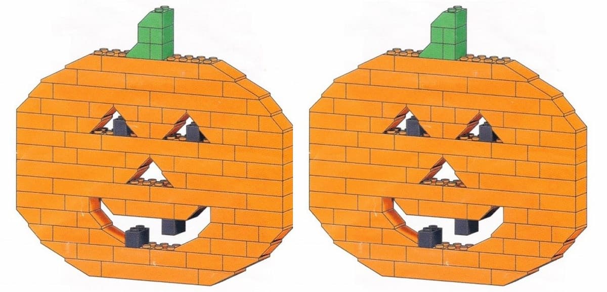 3D Pumpkin Pack Kit LEGO set (#K3731-1)
