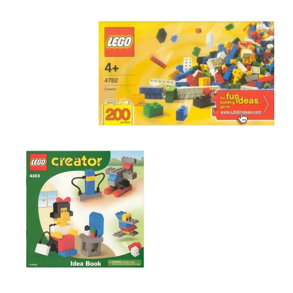 Creator Bucket bundled with 4782 (TRU Exclusive) LEGO set (#K4103-1)