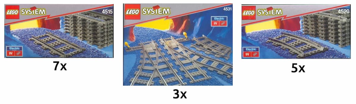 Ultimate Track Kit LEGO set (#K4515-1)