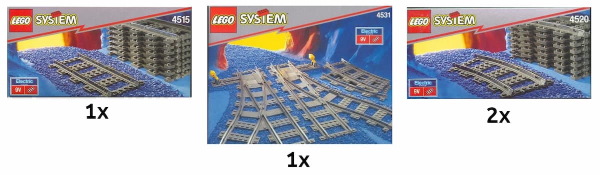 Special Track Kit LEGO set (#K4520-1)