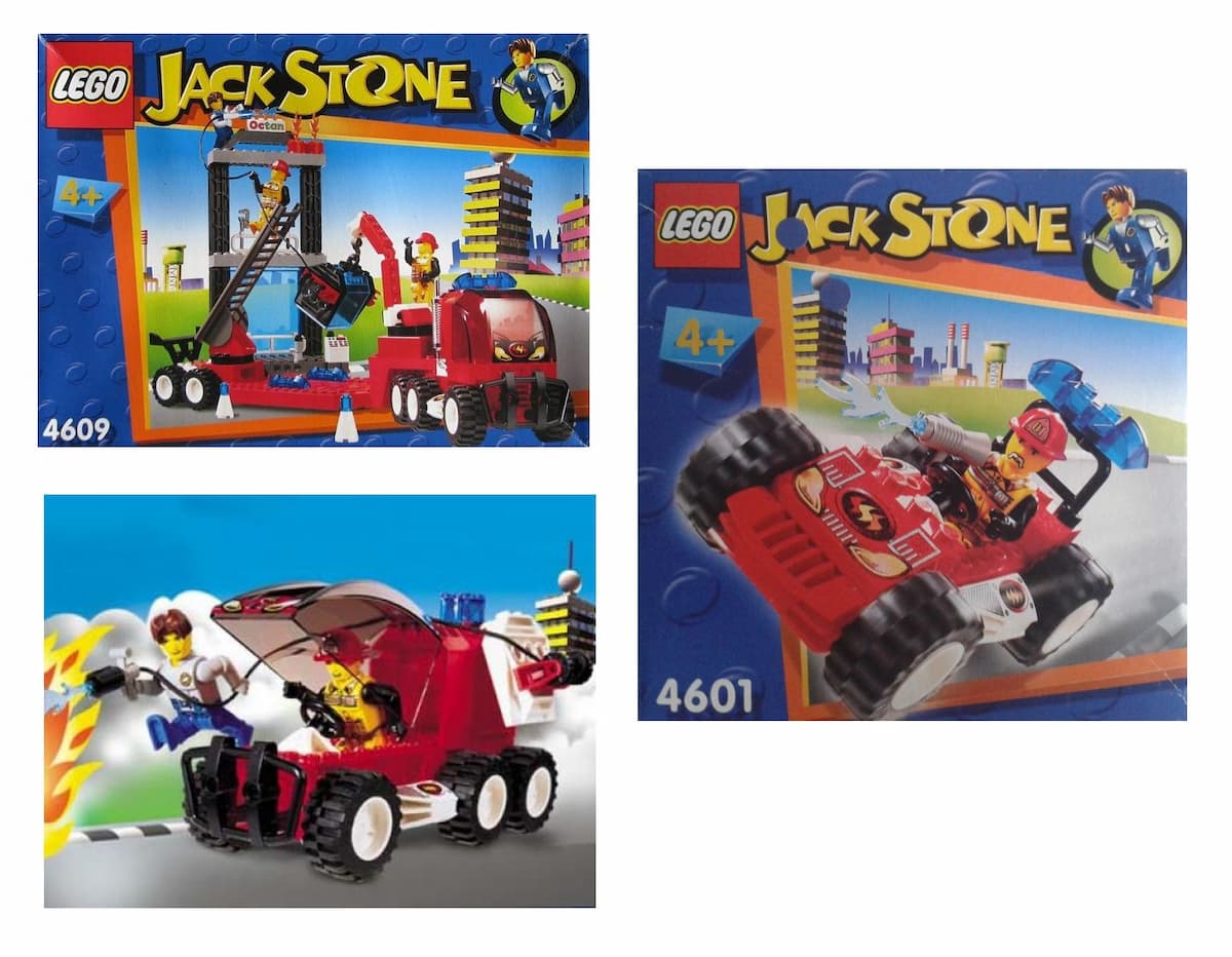 Jack Stone Fire Rescue Kit LEGO set (#K4609-1)