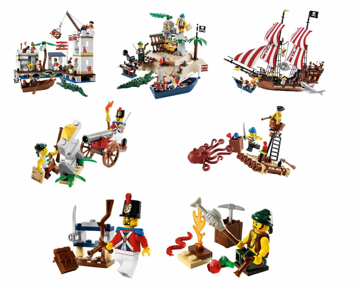 Big Pirates Collection LEGO set (#K6243-1)