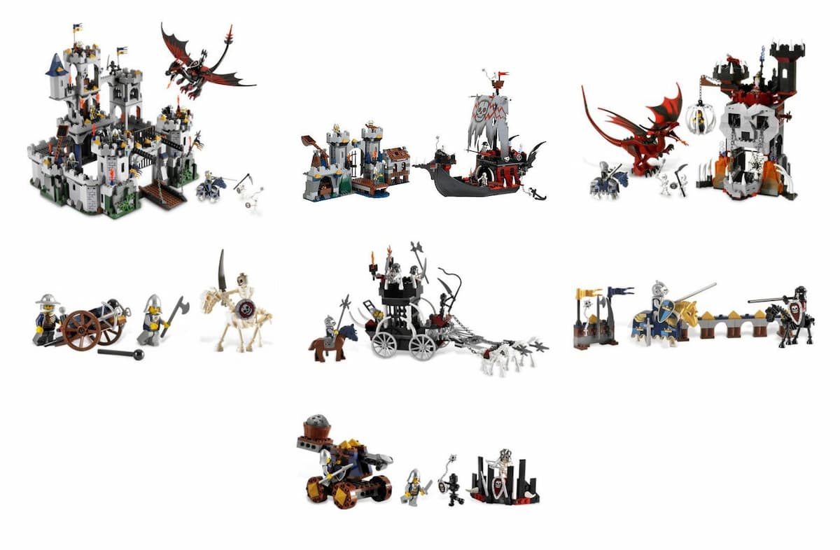 Complete Castle Collection LEGO set (#K7029-1)