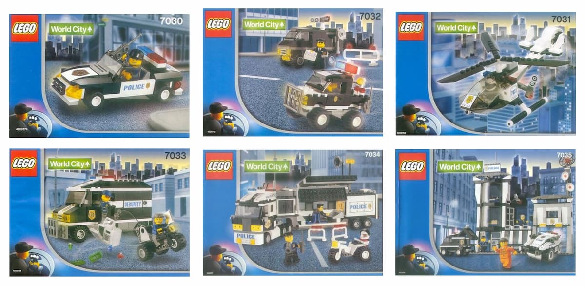 World City Police Kit LEGO set (#K7035-1)