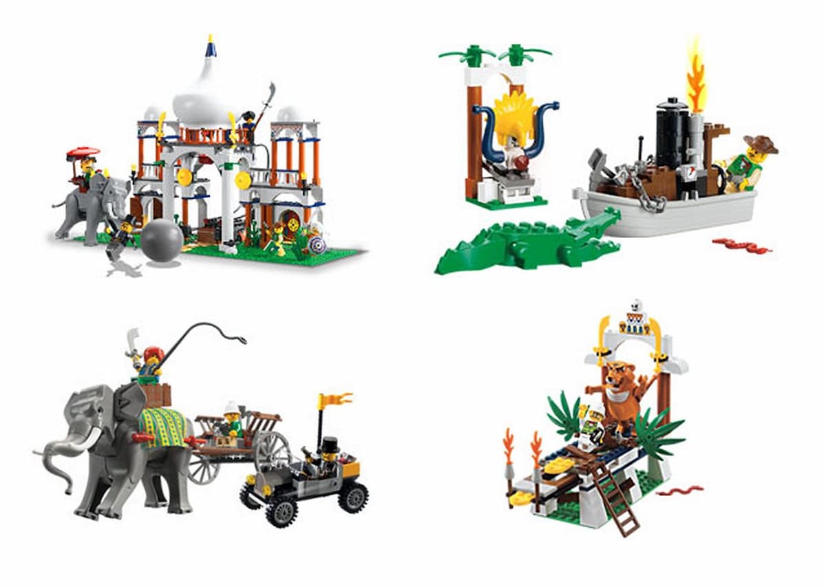 Orient Expedition in India Kit LEGO set (#K7418-1)