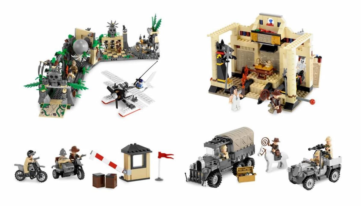 Indiana Jones Classic Adventures Collection LEGO set (#K7623-1)