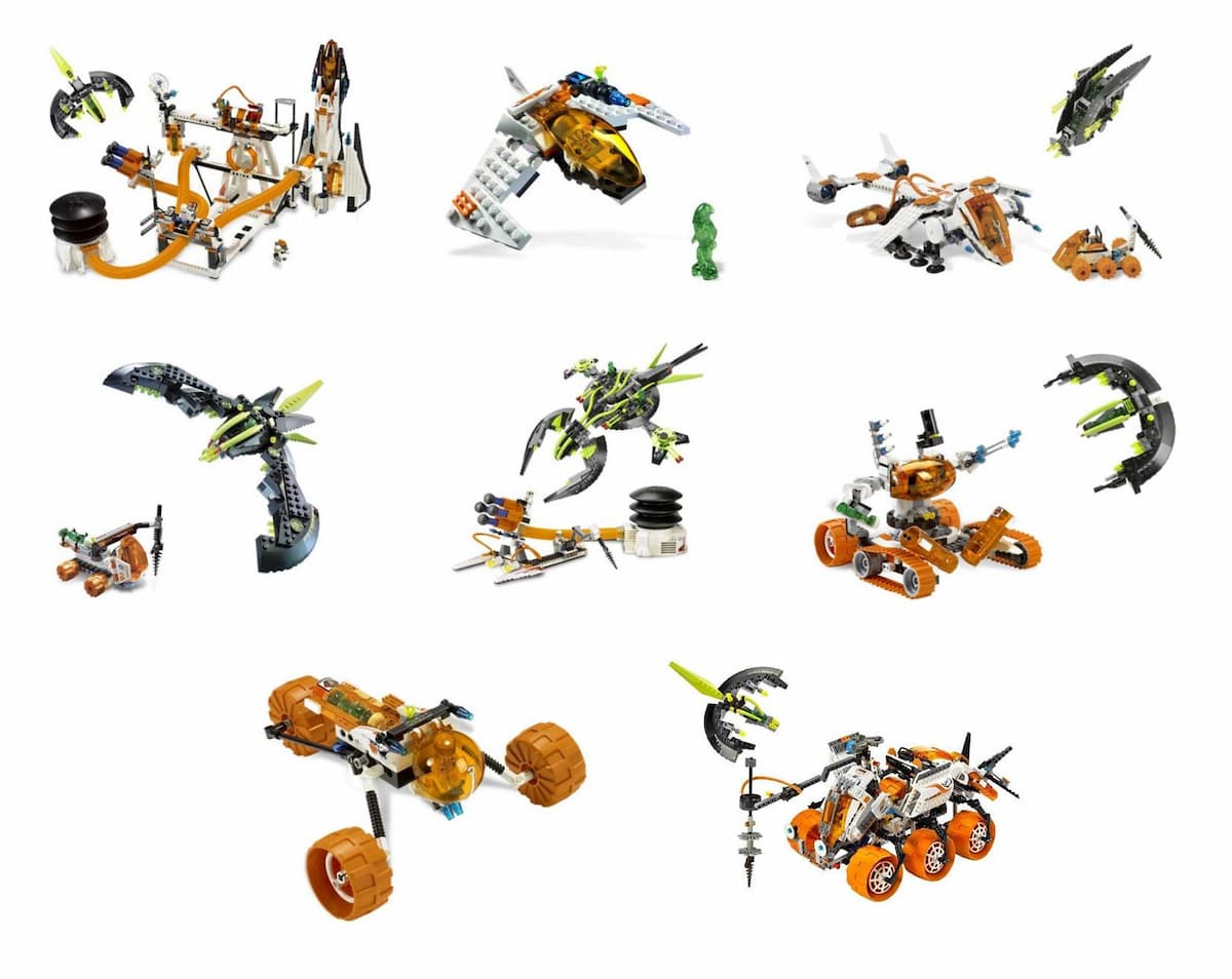 Complete Mars Mission Collection LEGO set (#K7699-1)