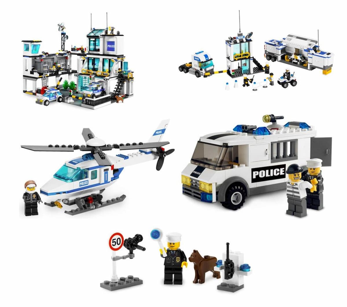 Ultimate City Police Collection LEGO set (#K7744-1)