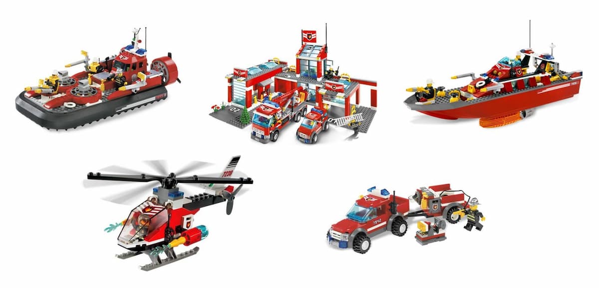 Ultimate Firefighter Collection LEGO set (#K7906-1)