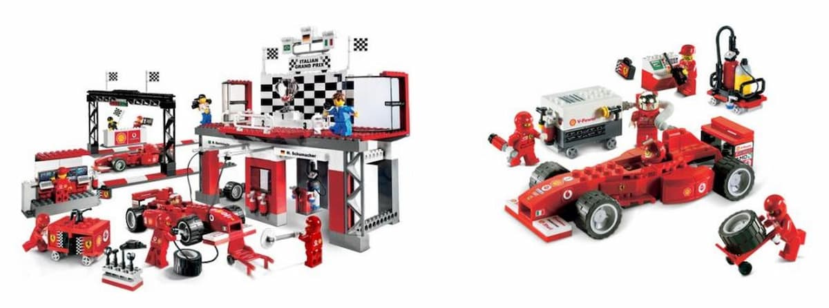 Ferrari Racing Collection LEGO set (#K8672-1)