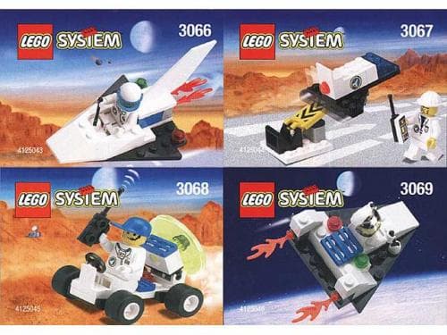 Kabaya Space Port 4-Pack LEGO set (#KABSPACE-1)