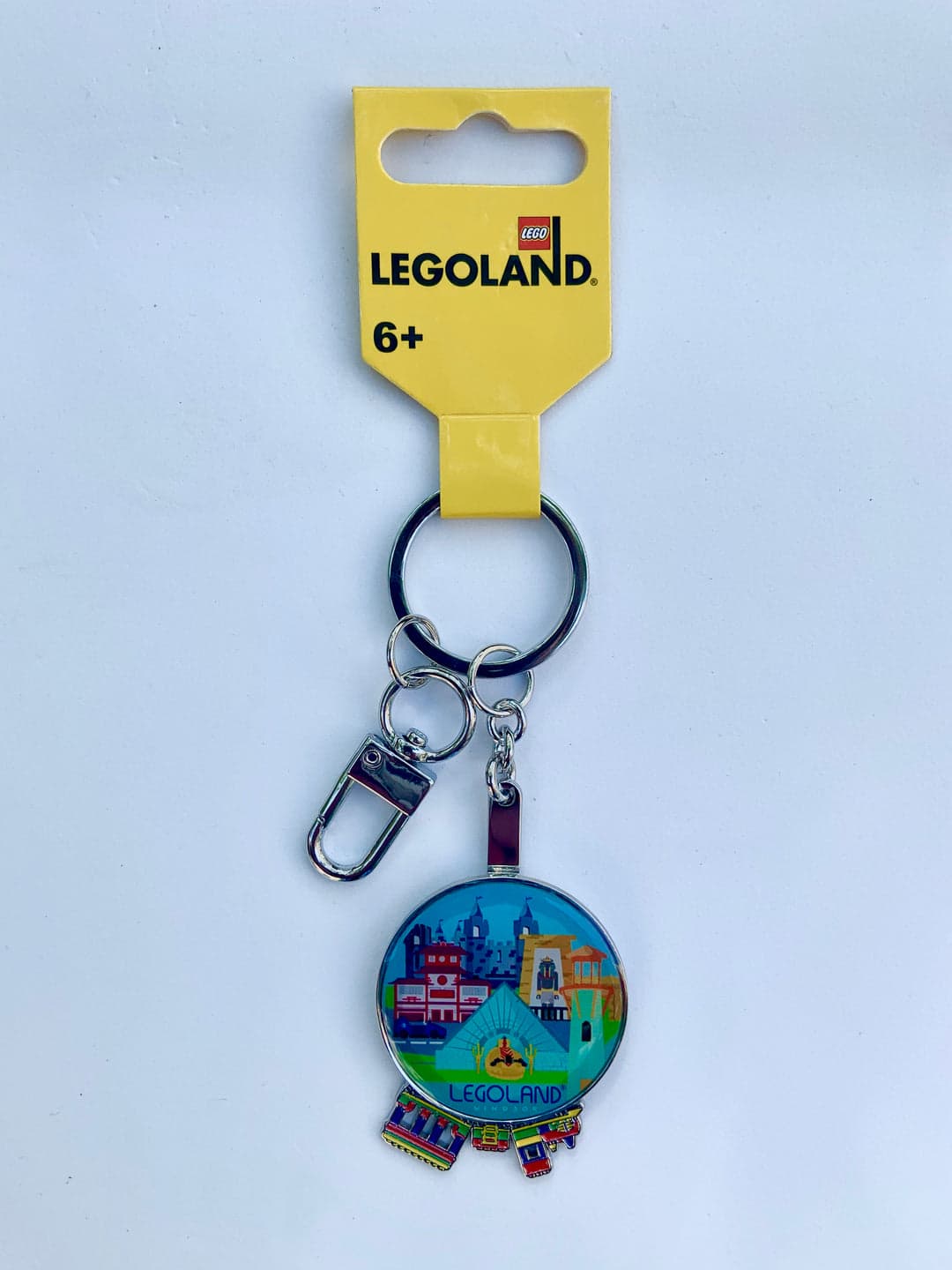 LEGOLAND Windsor Train Spinner Keychain LEGO Key Chain set (#KEYCHAIN-1, 2020)