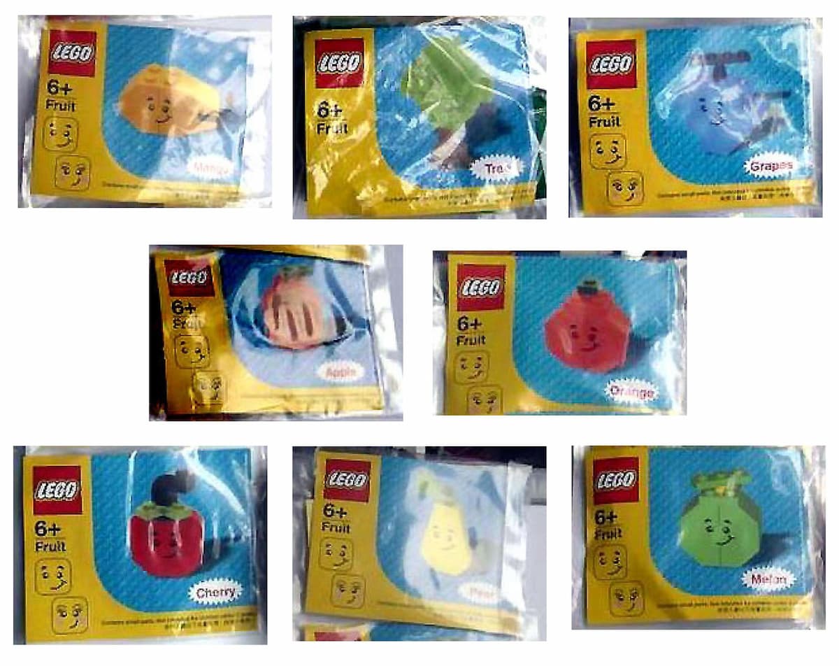 Fruit Set - Hong Kong Lego Show Promotional LEGO set (#KFruit-1)