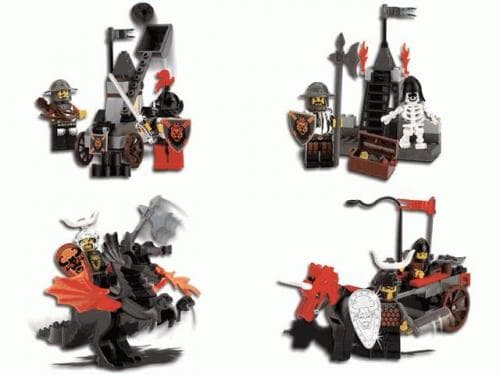 Knight's Kingdom Chrome Series (complete set) LEGO set (#kkchrome-1)
