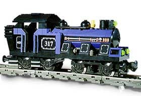 Large Train Engine Blue LEGO set (#KT103-1)