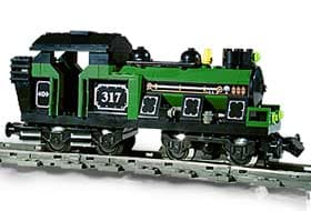 Large Train Engine Green LEGO set (#KT104-1)
