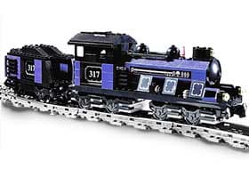 Large Train Engine with Tender Blue LEGO set (#KT203-1)