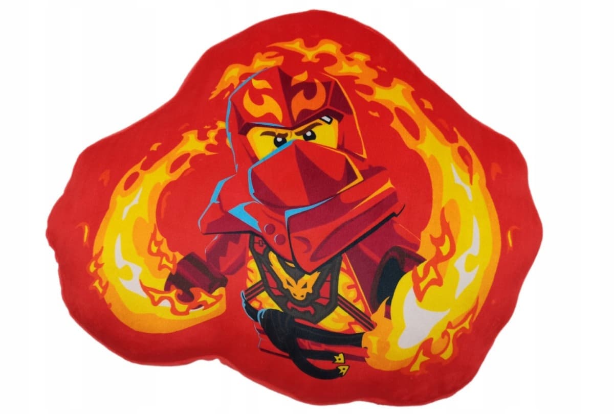Ninjago Kai Shaped Pillow LEGO Houseware set (#LEG1219-1, 2024)