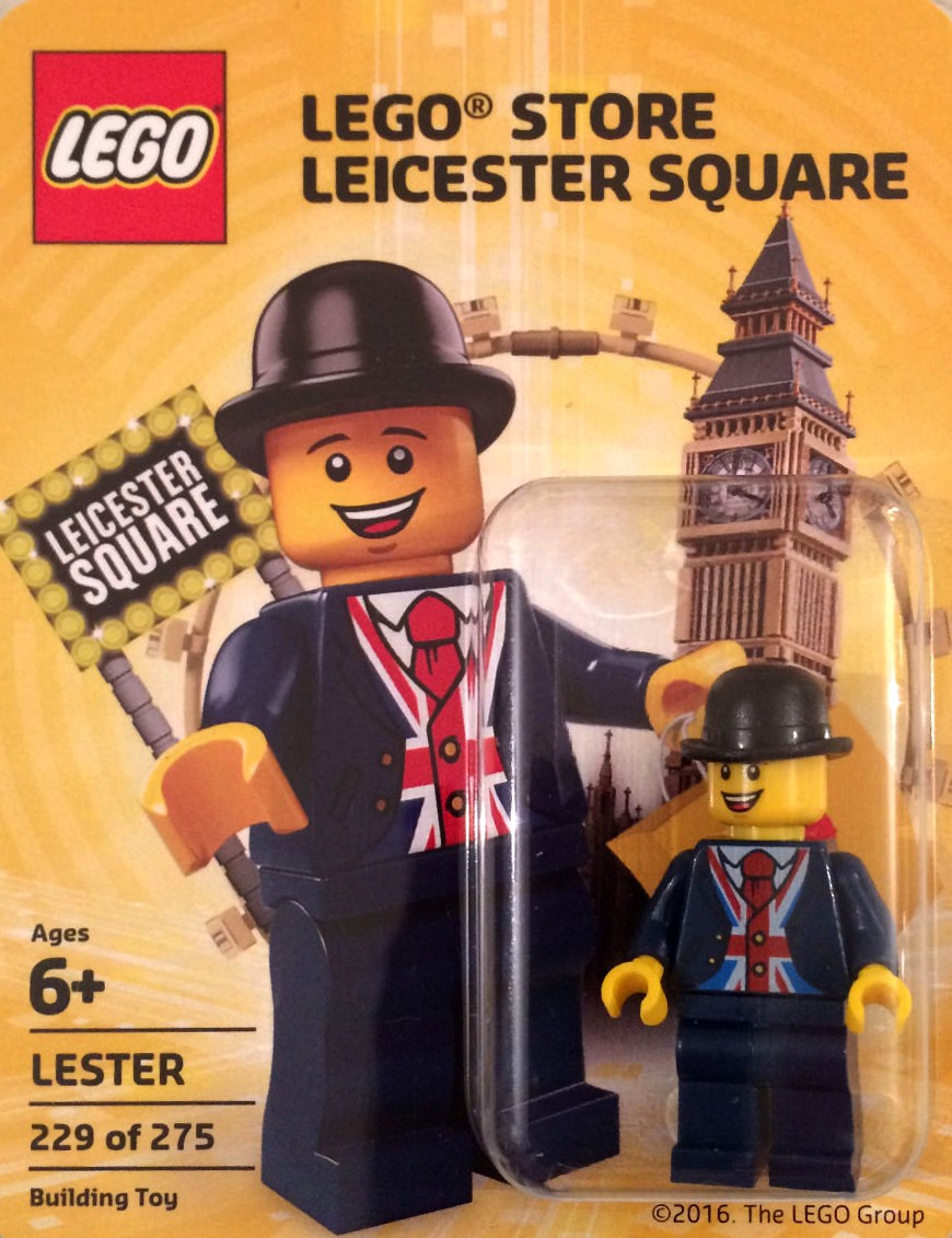 Lester (LEGO Store Leicester Square Grand Opening Version) LEGO set (#LESTER-1)