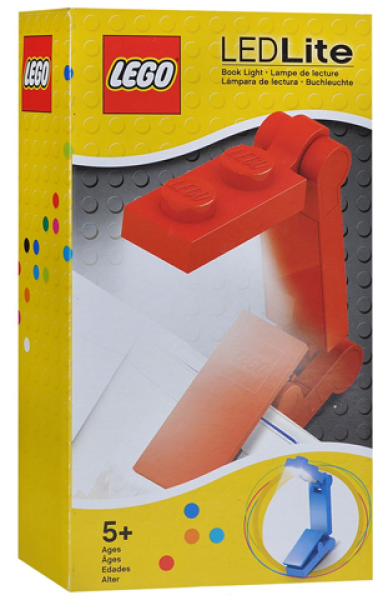 Red Book Light LEGO Stationery and Office Supplies set (#LGLCL1RED-1, 2014)