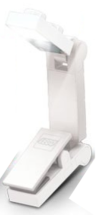 White Book Light LEGO Stationery and Office Supplies set (#LGLCL1WHITE-1, 2014)
