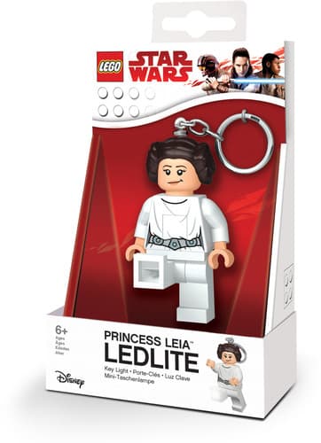 Princess Leia Key Light LEGO Key Chain set (#LGLKE109-1, 2018)