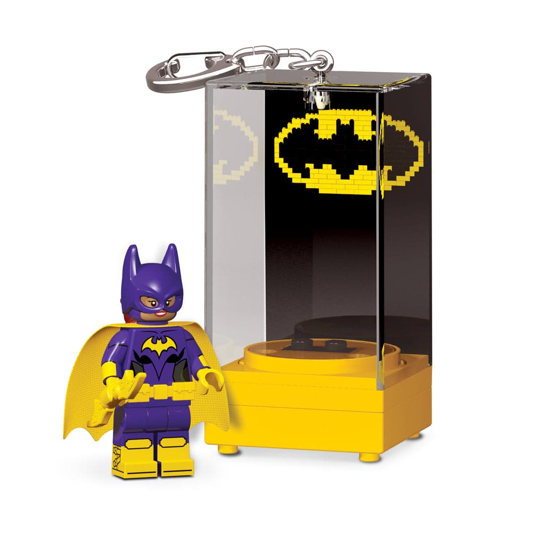 The LEGO Batman Movie Key Chain Light Display Case - Batgirl LEGO set (#LGLKE129-1)