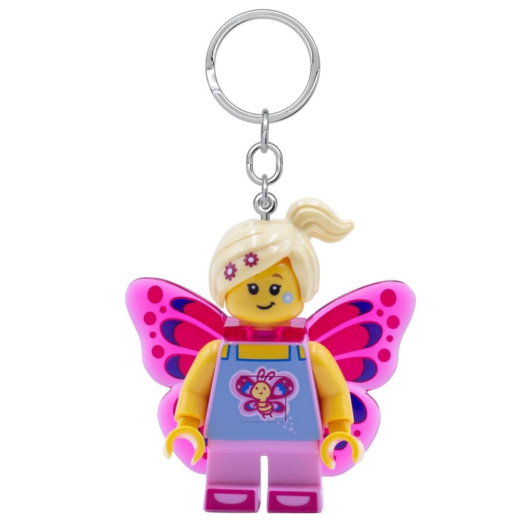 Butterfly Girl Key Light LEGO Key Chain set (#LGLKE171H-1, 2023)