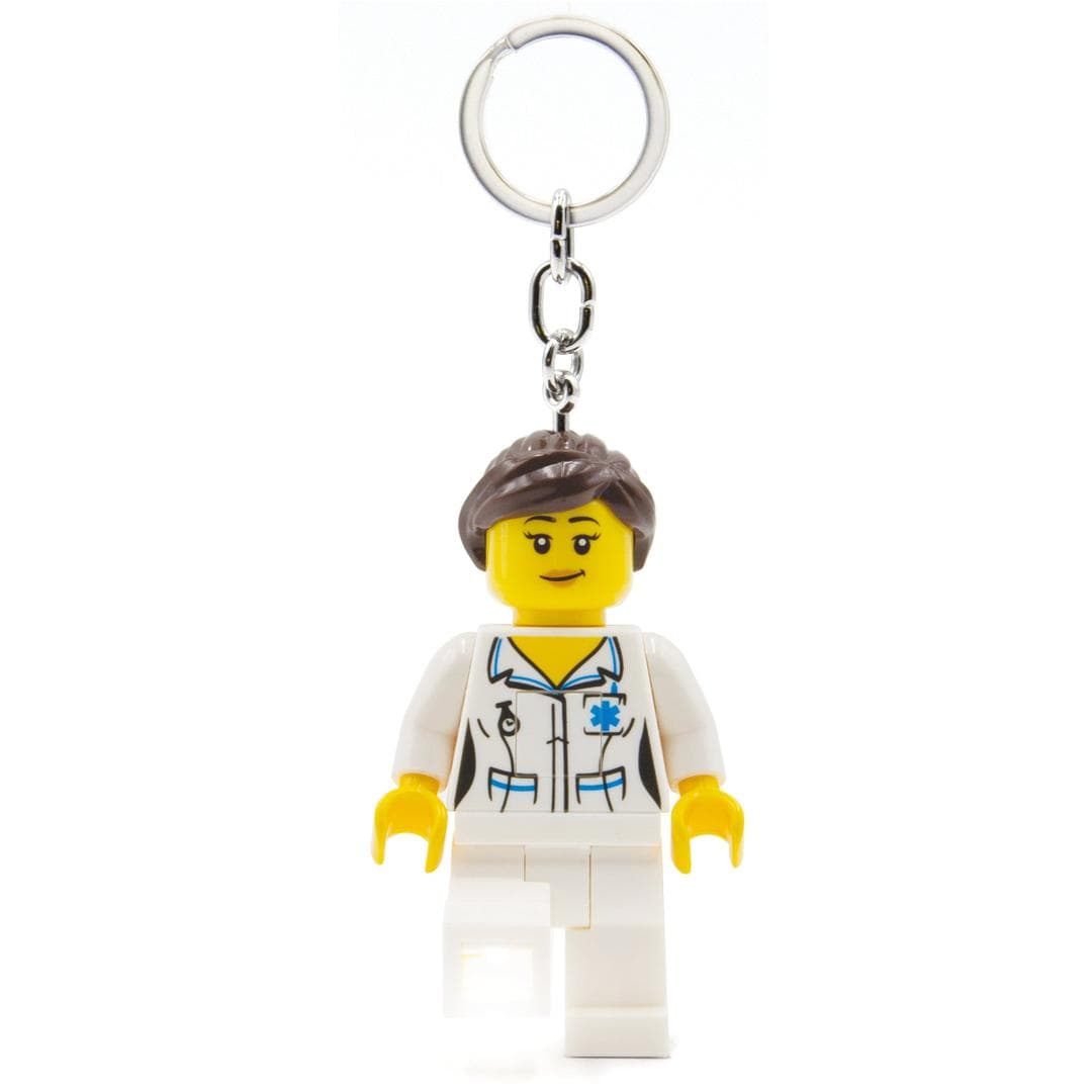 Nurse Key Light LEGO Key Chain set (#LGLKE186H-1, 2022)