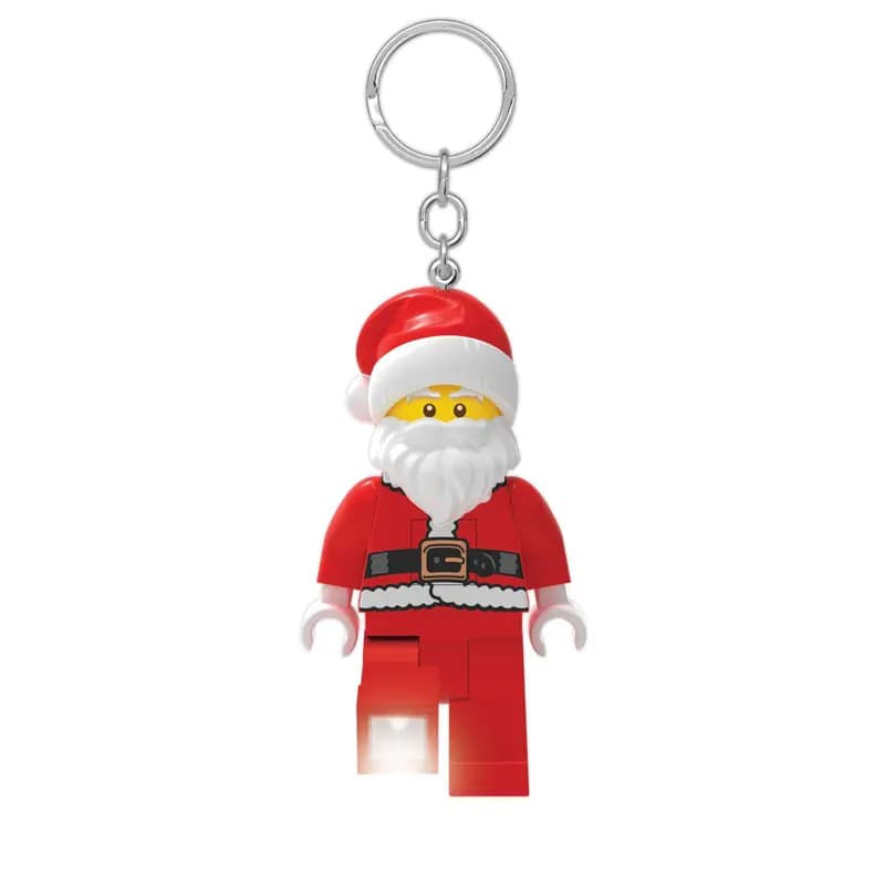 Santa Key Light LEGO Key Chain set (#LGLKE189H-1, 2022)