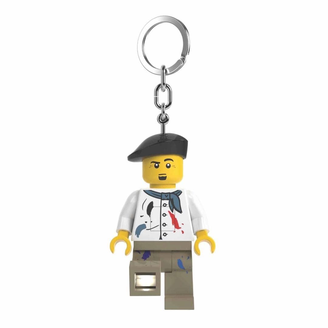 Artist Key Light LEGO Key Chain set (#LGLKE216-1, 2024)