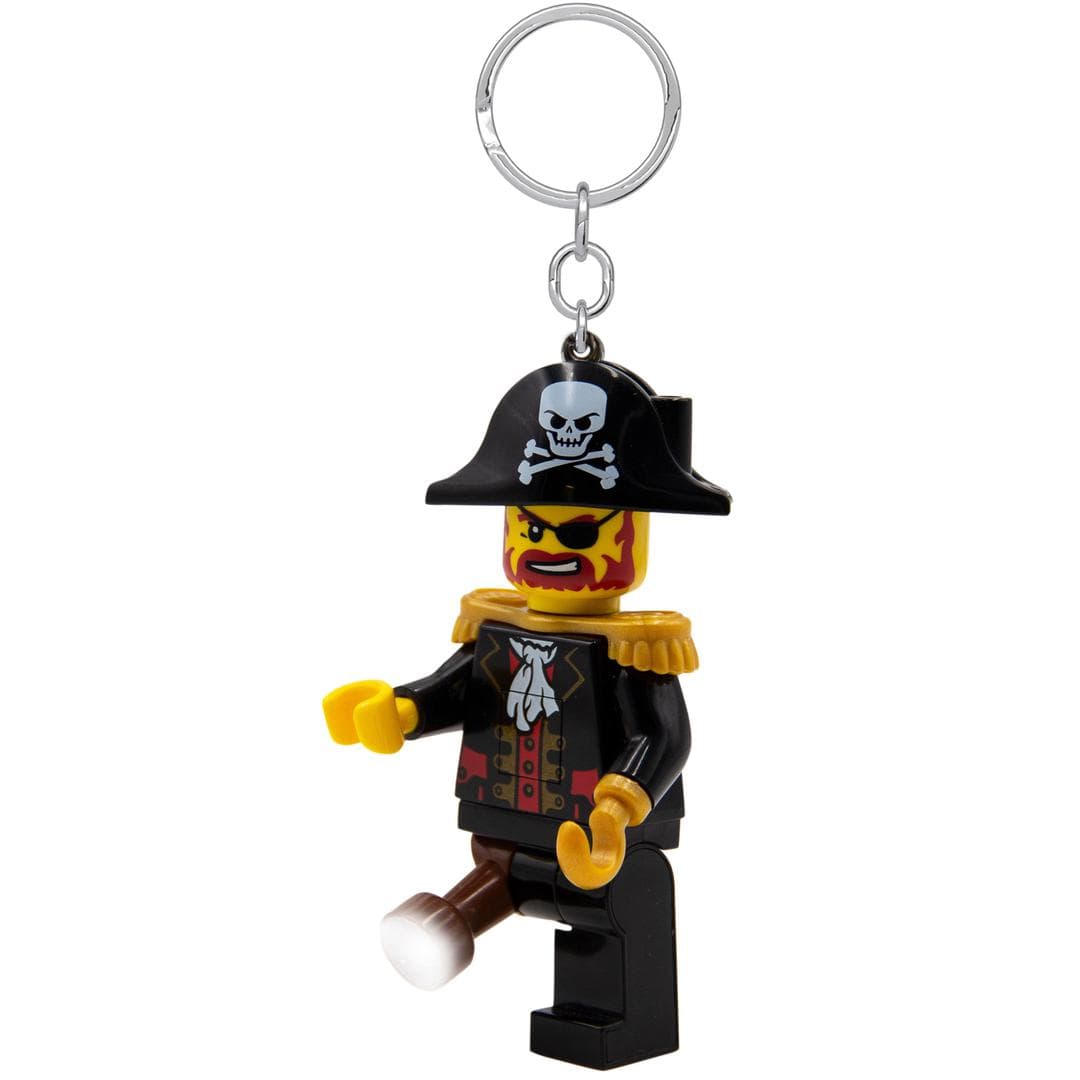 Captain Brickbeard Key Light LEGO Key Chain set (#LGLKE23H-1, 2023)