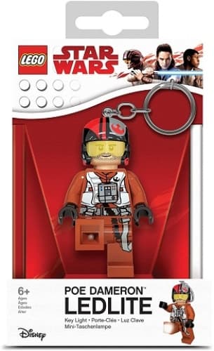Poe Dameron Key Light LEGO Key Chain set (#LGLKE95-1, 2017)