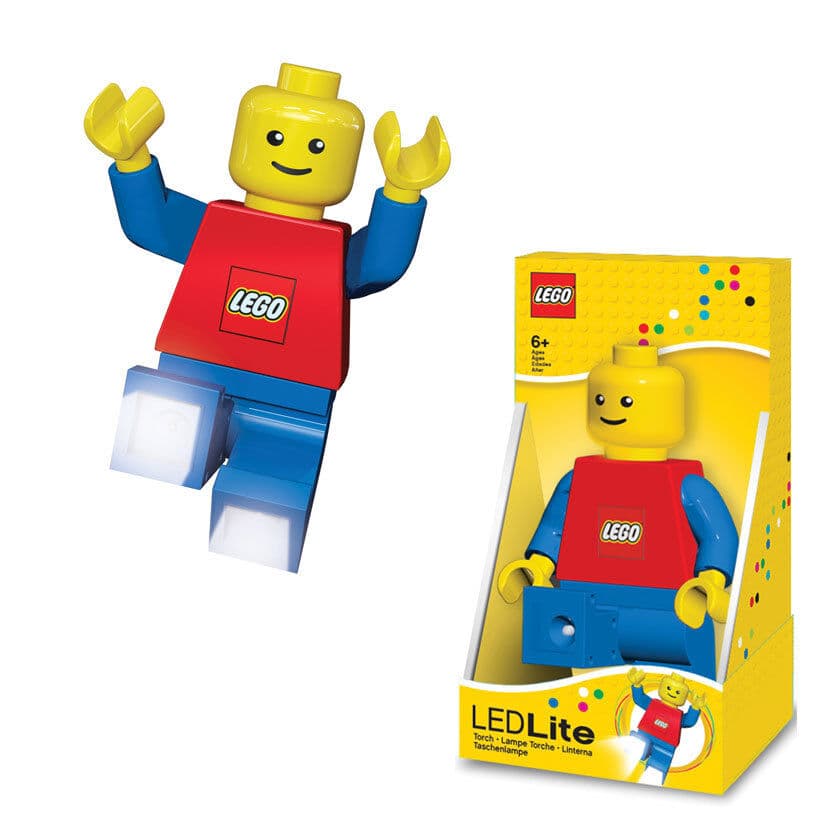 Minifigure Flashlight with Red Torso, Blue Arms and Blue Legs LEGO Houseware set (#LGLTO1BT-1, 2015)
