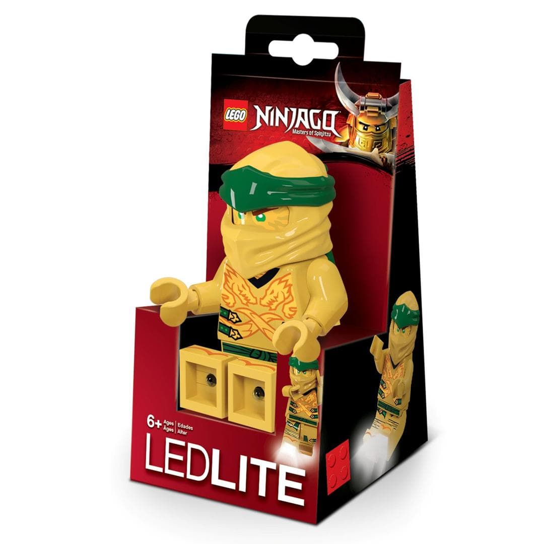 Ninjago Legacy Gold Lloyd Flashlight LEGO Houseware set (#LGLTO28-1, 2017)