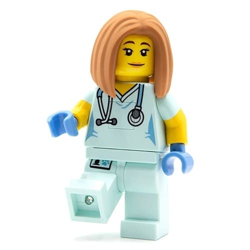 Nurse Flashlight LEGO Houseware set (#LGLTO46-1, 2022)