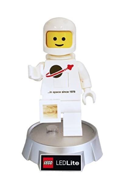 Classic Spaceman Desk Lamp - White LEGO Houseware set (#LGLTOB10-WHITE-1, 2014)