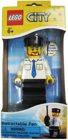 Harbour Captain Retractable Pen LEGO Stationery and Office Supplies set (#LGO2203-1, 2012)