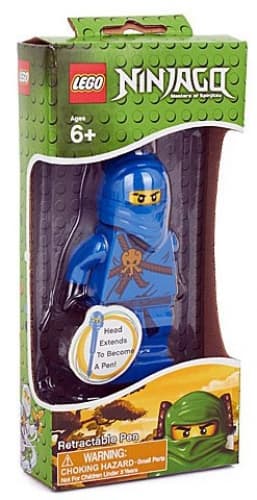 Jay Retractable Pen LEGO Stationery and Office Supplies set (#LGO2208-1, 2012)