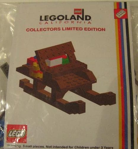 Santa's Sleigh (Legoland California) LEGO set (#llca22-1)