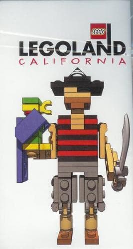 Legoland Pirate with Parrot (Legoland California) LEGO set (#llca27-1)